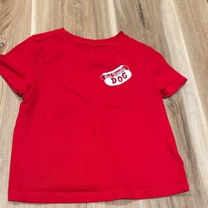 Old Navy Red Kids Short Sleeve Tee